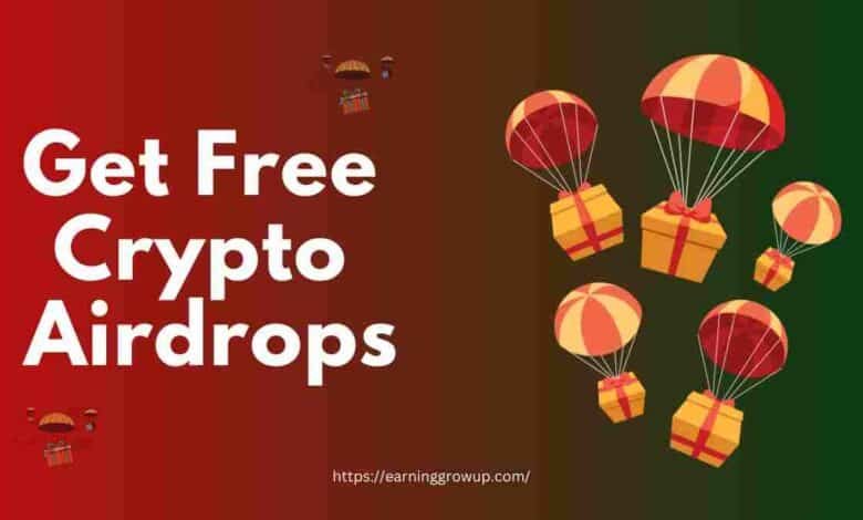 Get Free Crypto Airdrops